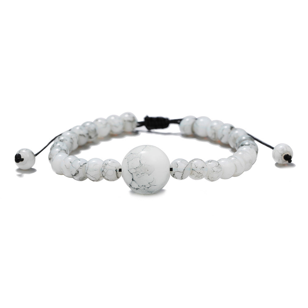 Women's String Beads Adjustable Ethnic Hand-woven Glass Bracelet