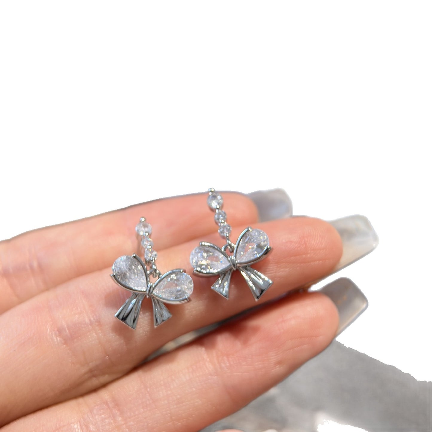 Zircon Niche Design Advanced Light Luxury Stud Earrings