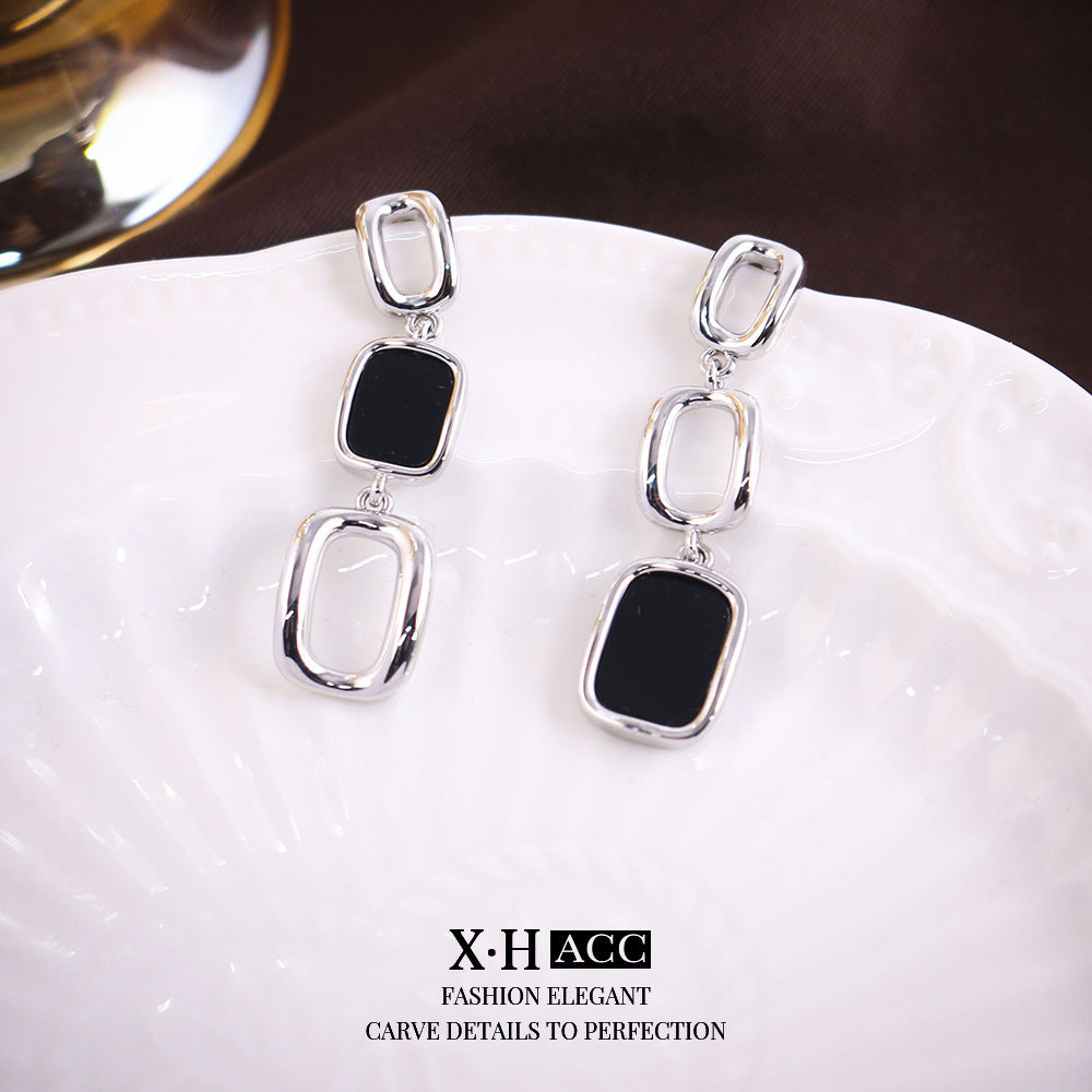 Elegant Zircon Butterfly Tassel Gentle Stylish Personality Stud Earrings