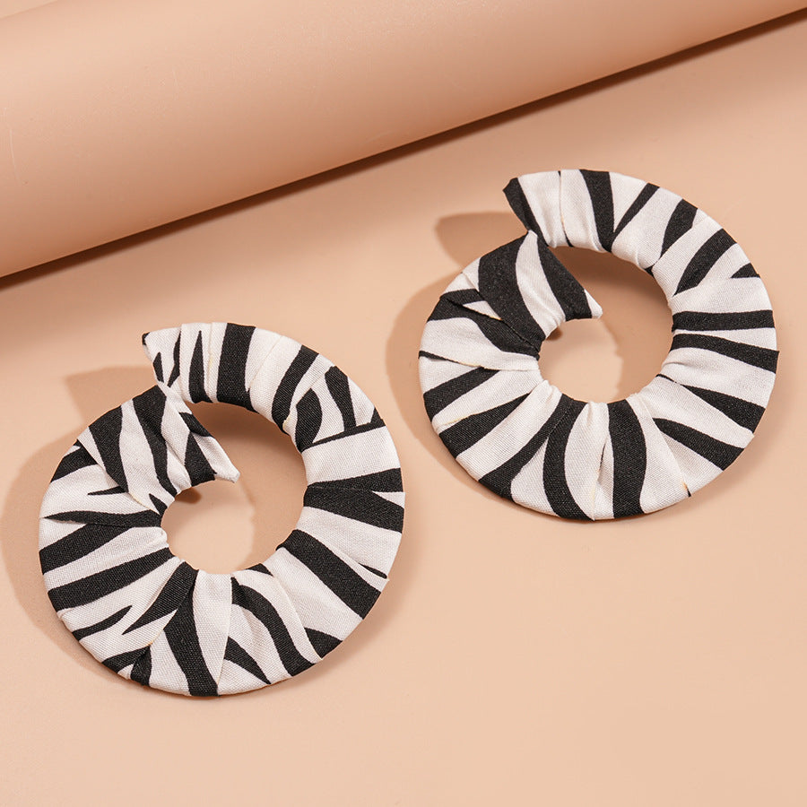 Chinese Style Coffee Color Wooden Bead Light Luxury High-grade Mori Rings