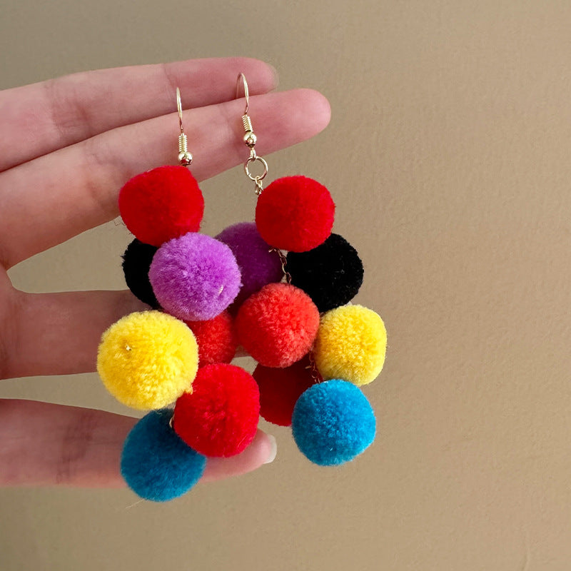 Summer Atmosphere Exquisite Smart Vacation Style Earrings
