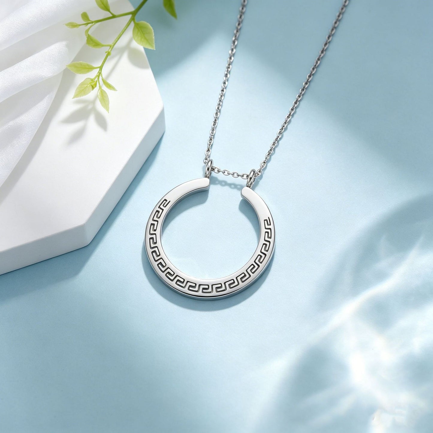 Checkered Niche Design Trendy Cool Unisex Style Necklaces