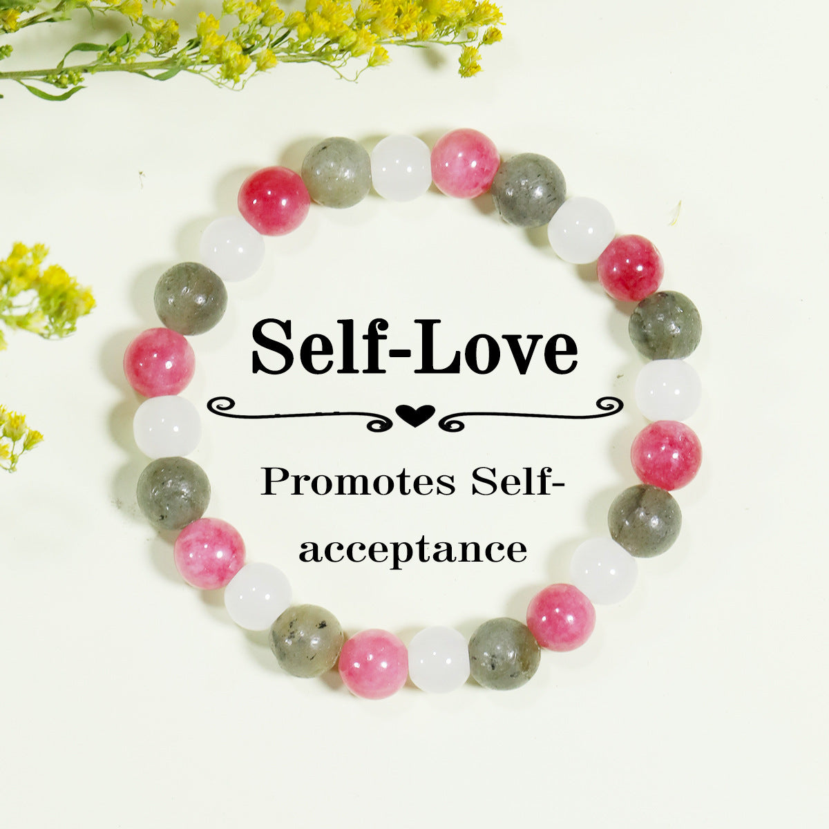 Tigereye Natural Stone Beaded Crystal Unisex Bracelet
