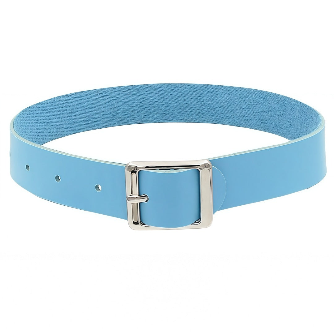 Women's Environmental Protection Leather Vintage Punk Rock Collar Neck Band Clavicle Necklace