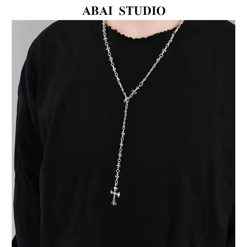 Women's & Men's Classic Cross Chain Fashion Fashionable Sweet Cool Necklace