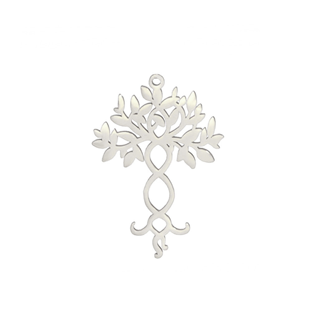 Hollow Tree Four-leaf Clover Plant Leaves Amulet Jewelry Pendants