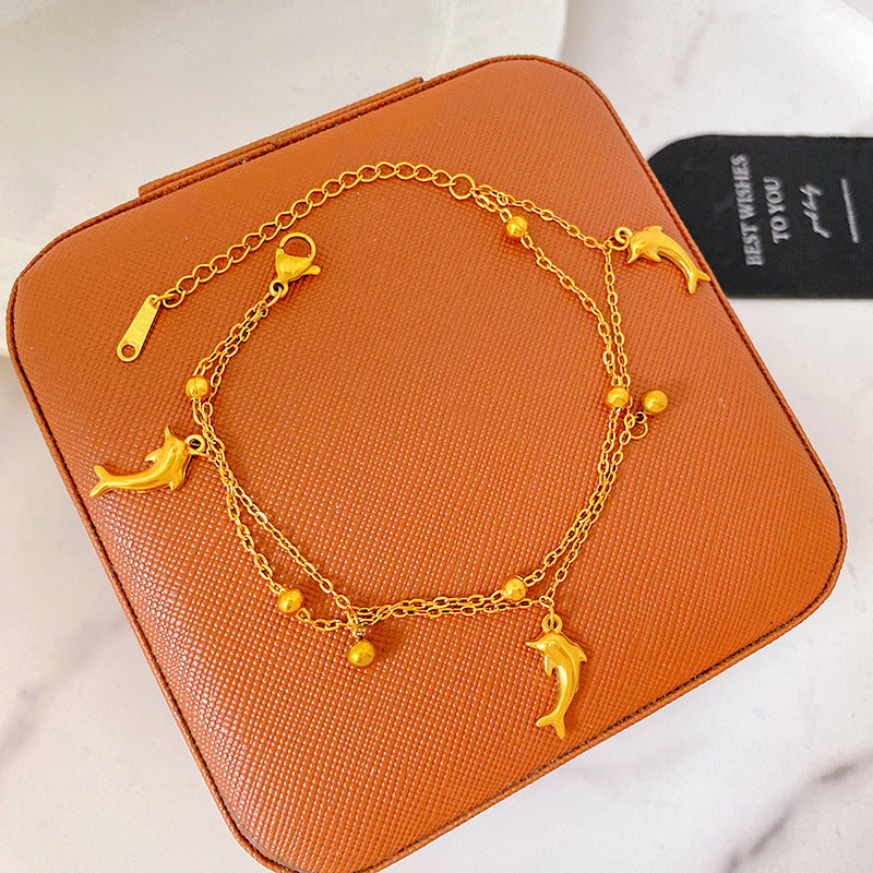 Light Luxury Micro Inlaid Zircon Woven Wire Mesh Fashion Temperament Bracelet