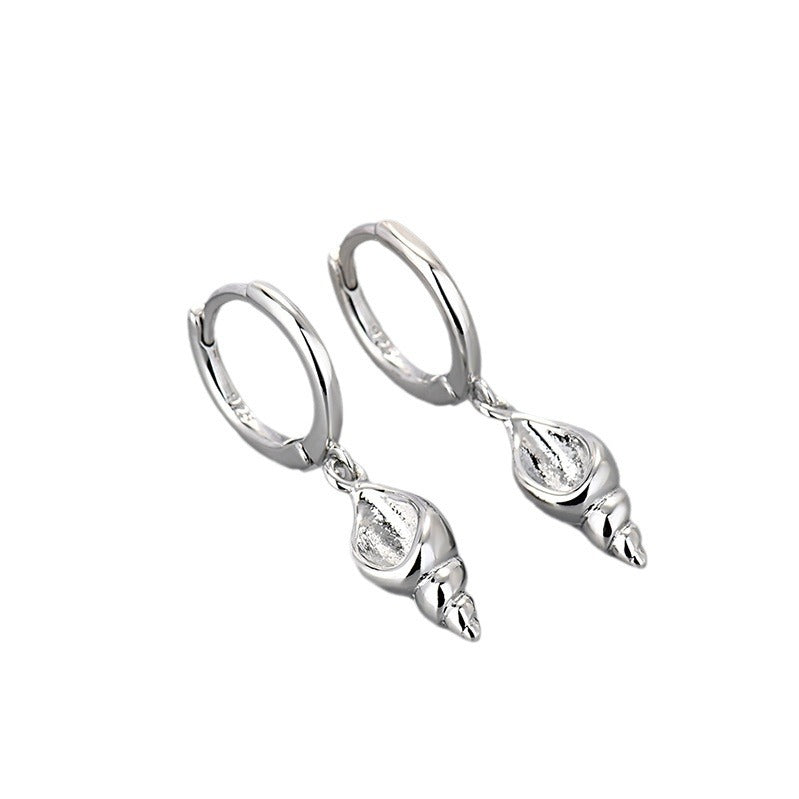 Women's Fashion Personalized Clips Conch Simple Ocean Element Rings