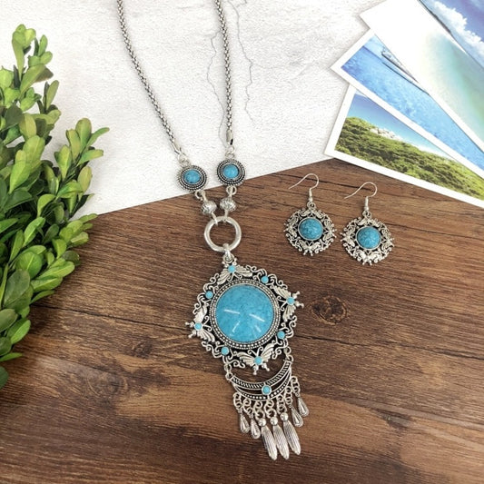 Style Tophus Bohemian Graceful Exaggerated Tassel Earrings
