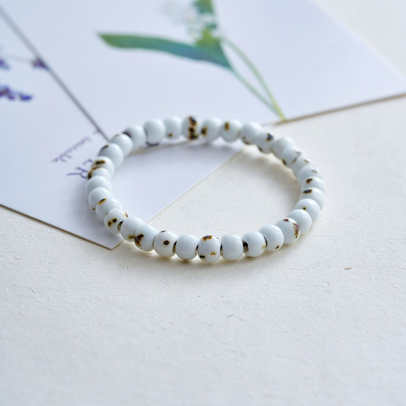 Single Circle Female Summer Ceramic Gift Bracelets