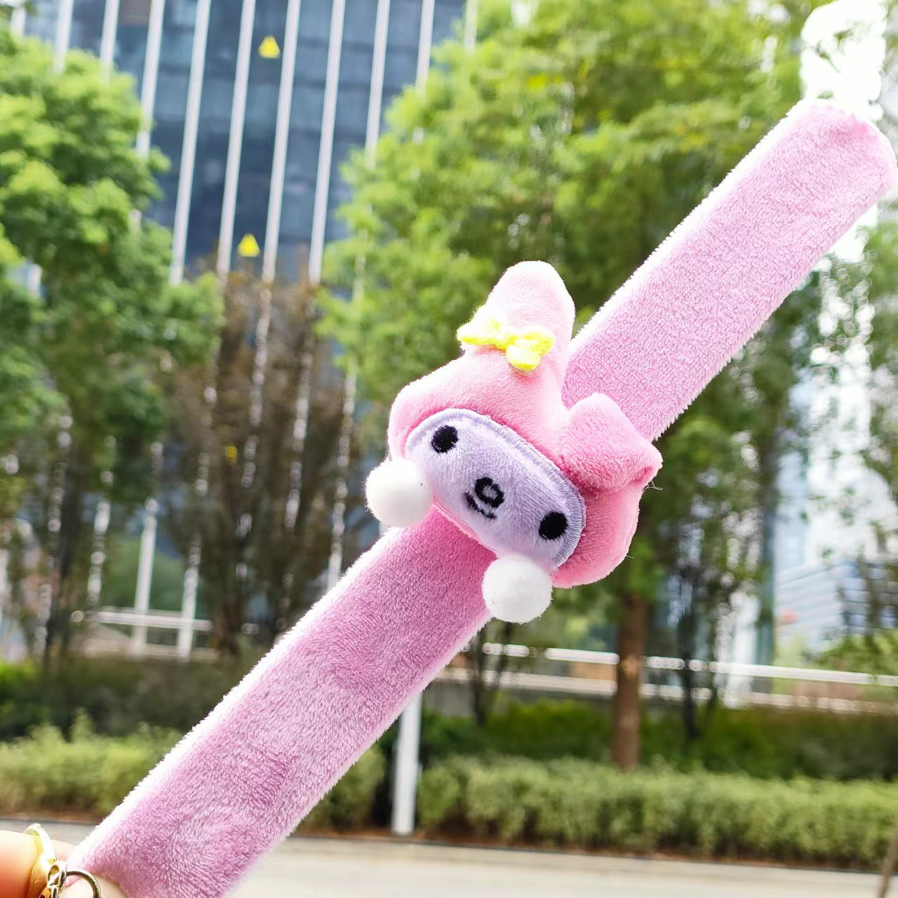 Children's Plush Cartoon Pop Sunflower Couple Female Bracelet