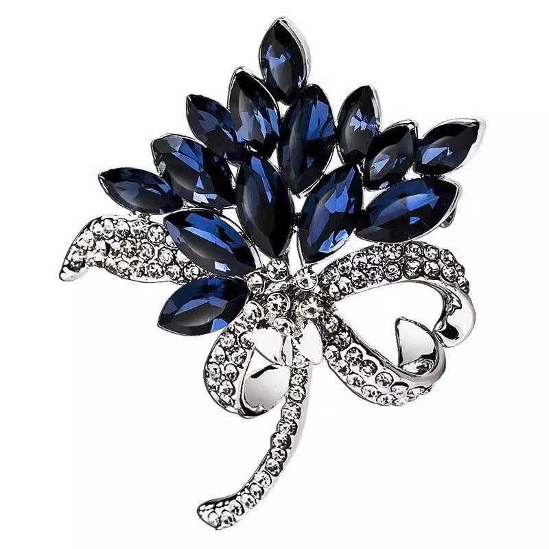 Golden Pearl Corsage Wheat Brooch Female High-grade Brooches