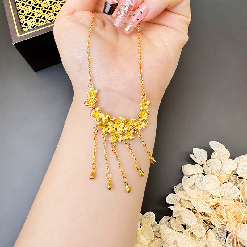 Women's Tassel Summer High-grade Chinese Style Imitation Ornament No Necklaces