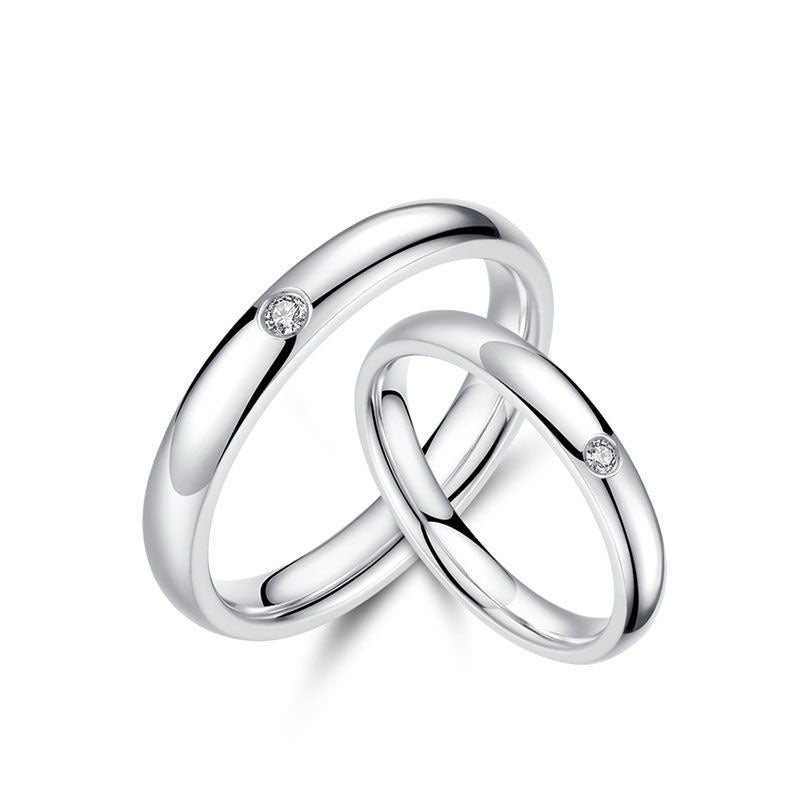 Back Battle Bone Worry Too Li Couple Rings