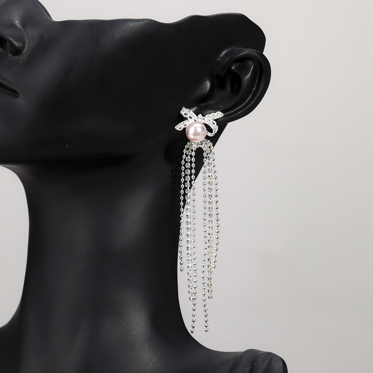 Bow Tassel Minority Fashion Elegant Style Exquisite Rings