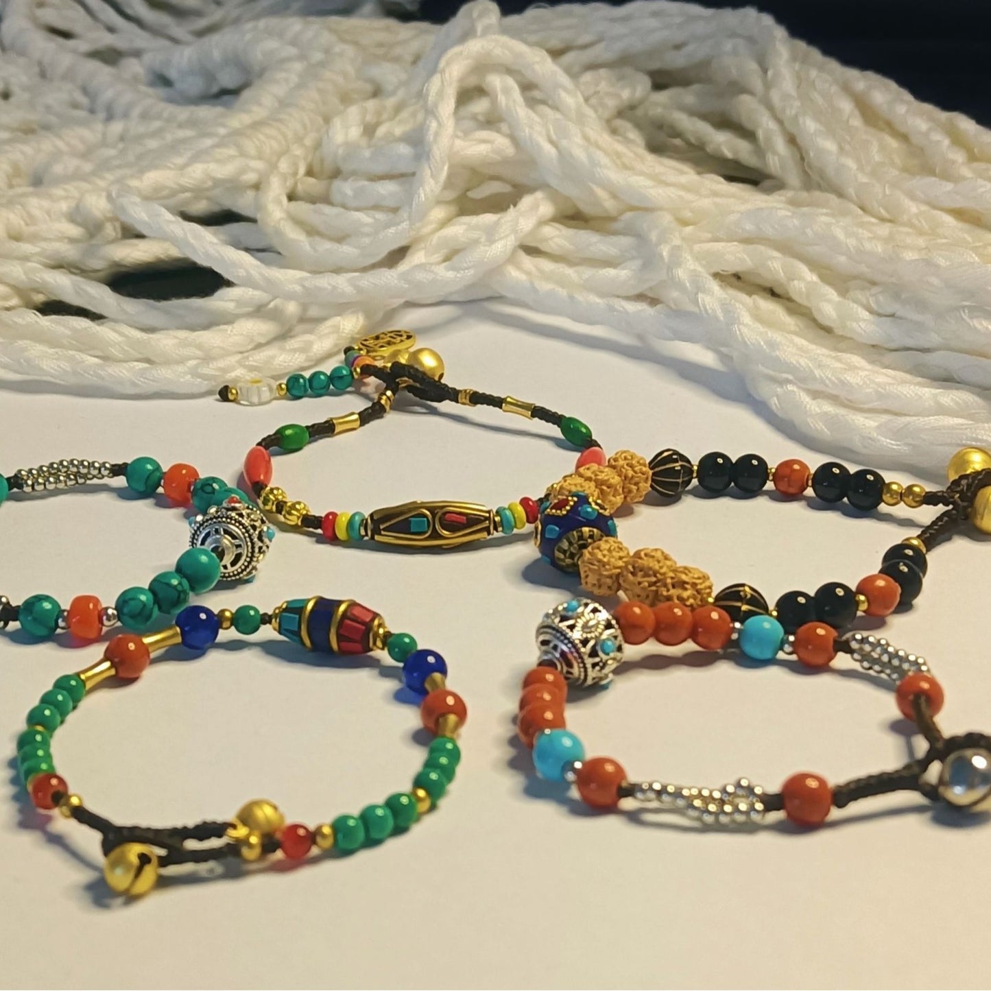 Style Nepal Beads Natural Stone Retro Fashion Bracelet