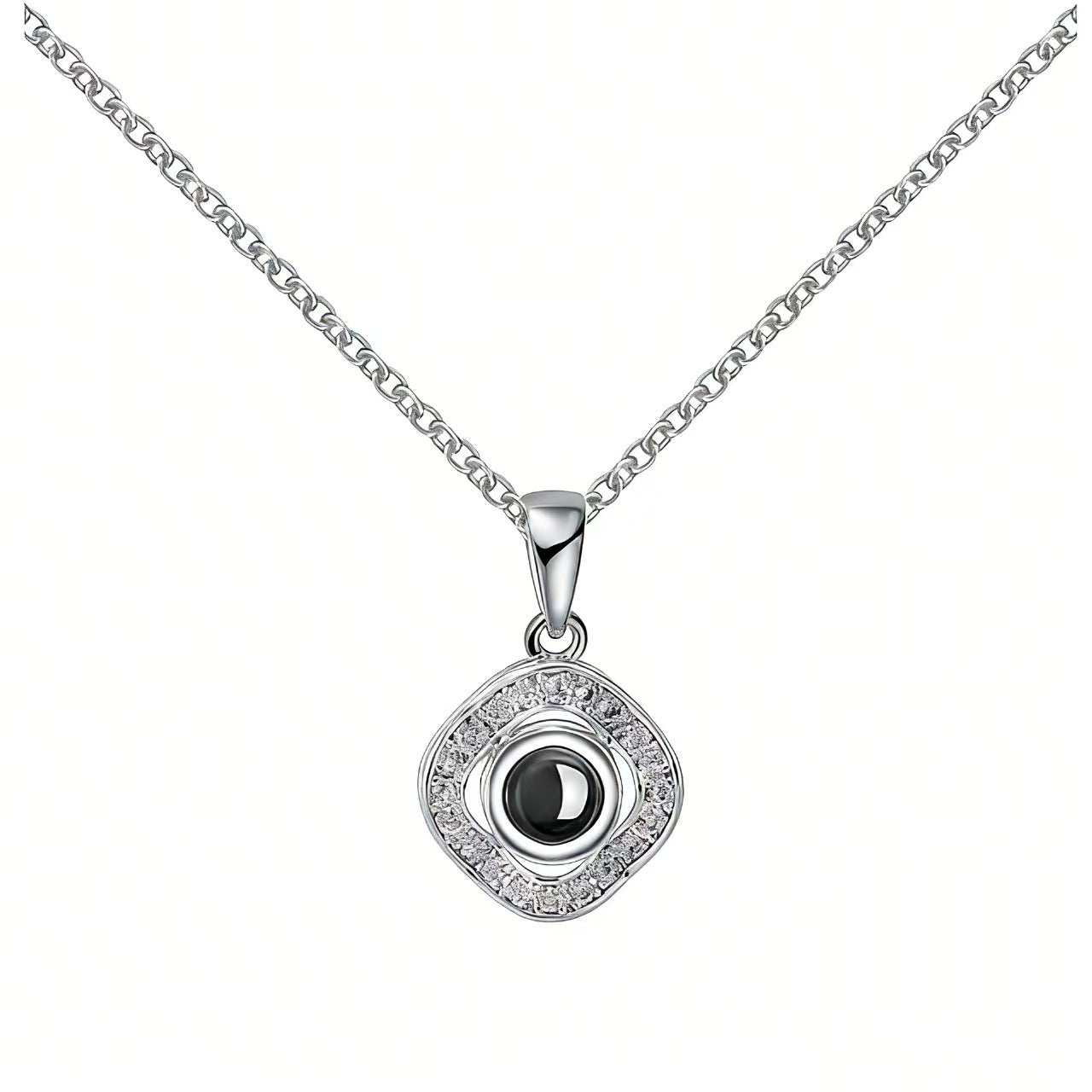 Love You Projection Light Luxury Fashionable Can Be Picture Necklace