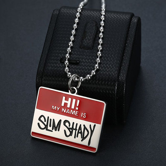 Hop Rap Trendy Accessories Titanium Steel Pendants