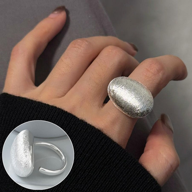 Women's Style Temperament Water Drop Retro Stylish Rings