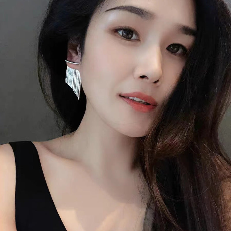 Metallic Tassel Niche Design Front Rear Wear Rings