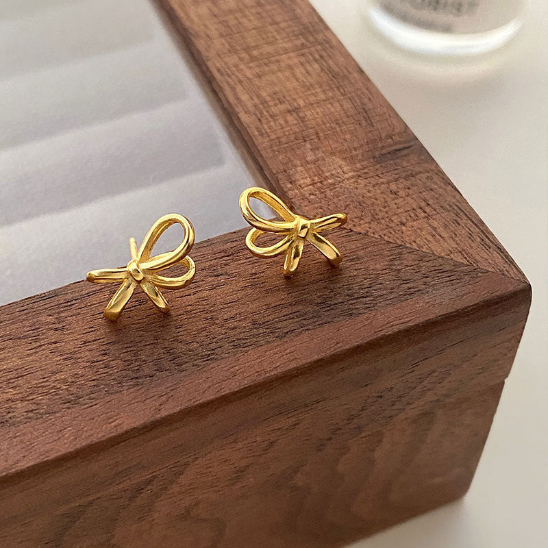 Women's Summer Niche Design Sense Simple Compact Earrings