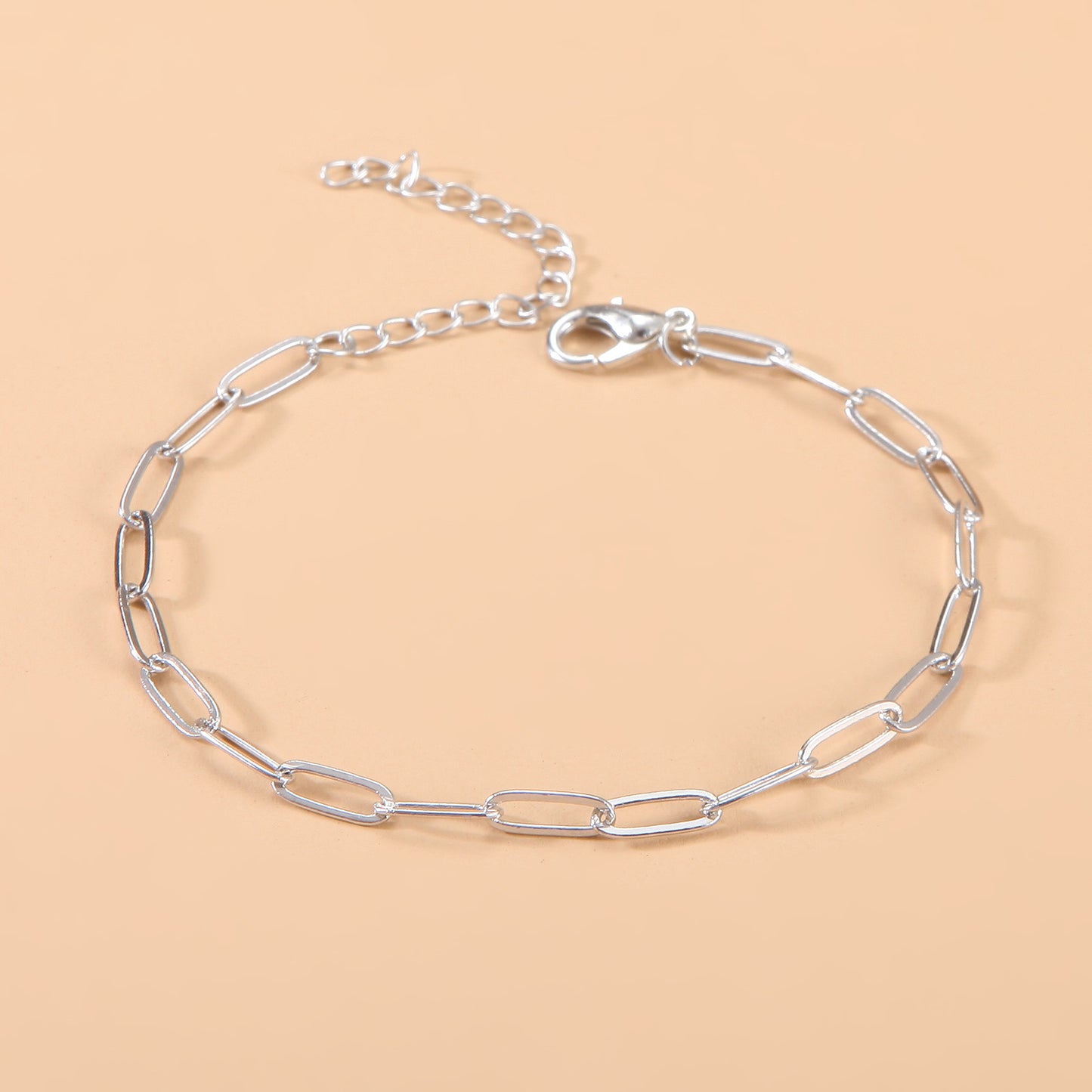 Women's Simple Cold Style Girlfriends Alloy Metal Bracelet