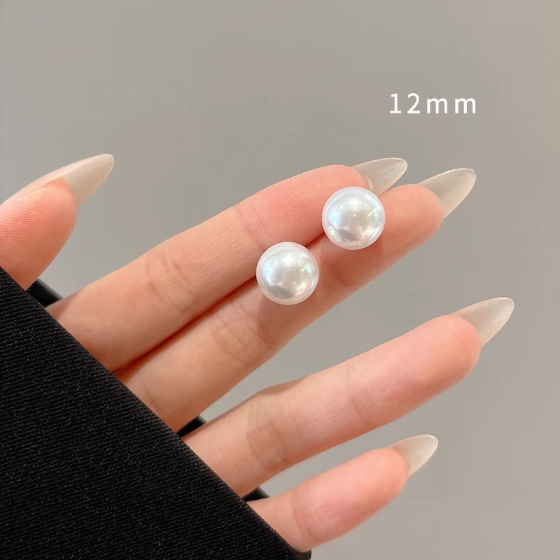 Women's Alloy Night Market Stall Temperament Imitation Pearl 2 Earrings