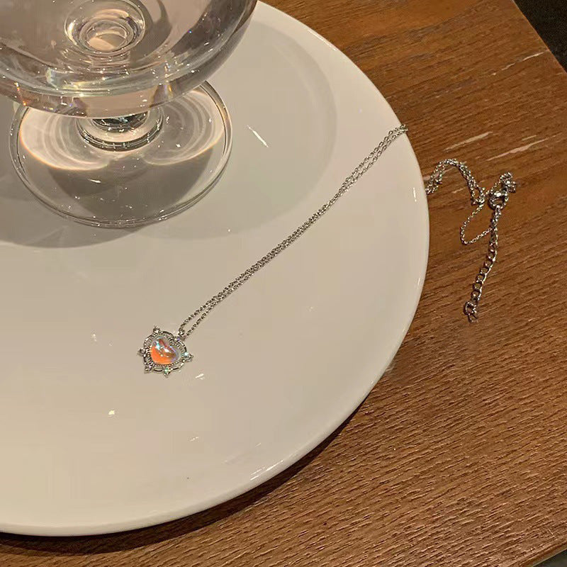 Minority Advanced Design Sense Clavicle Chain Neck Magic Love Female Necklace