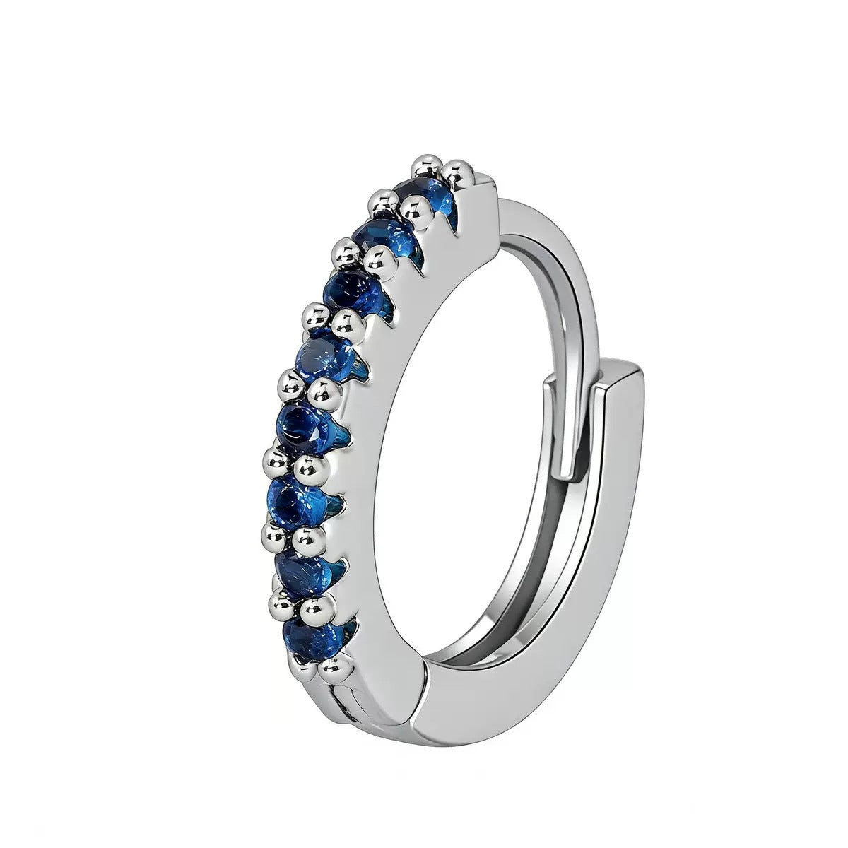 Women's Gang Drill Color Zircon Fashion Minimalism Copper Plating Earrings