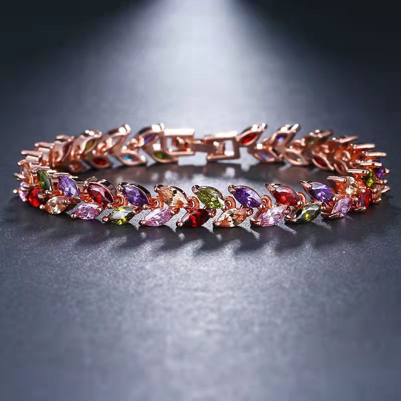 Women's Style Personalized Color Crystal Fashion Jewelry Bracelets