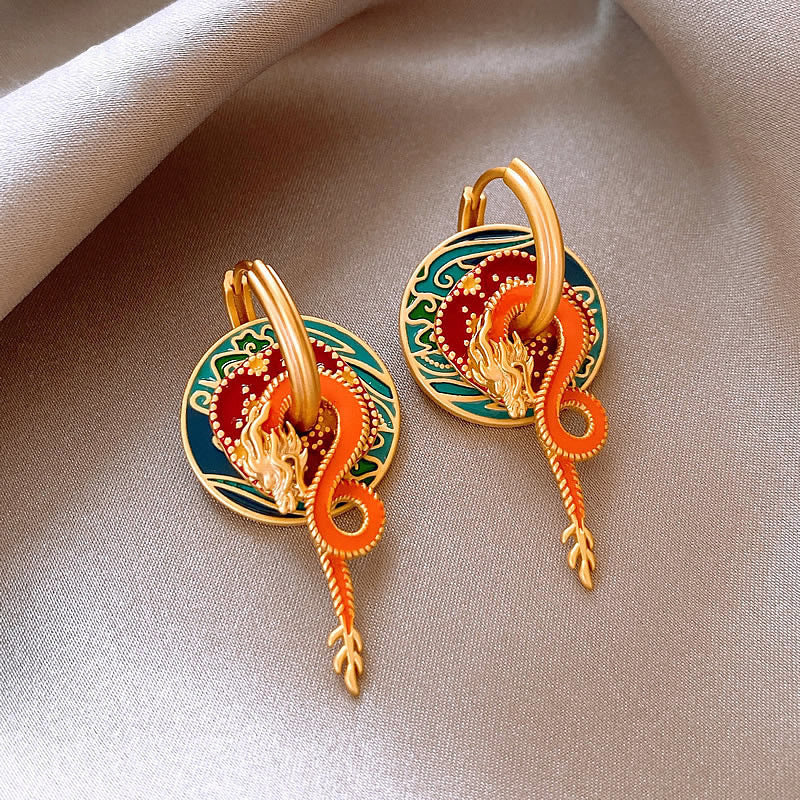 Round Clip Niche Personality Design Sense Elegant Ear Buckle