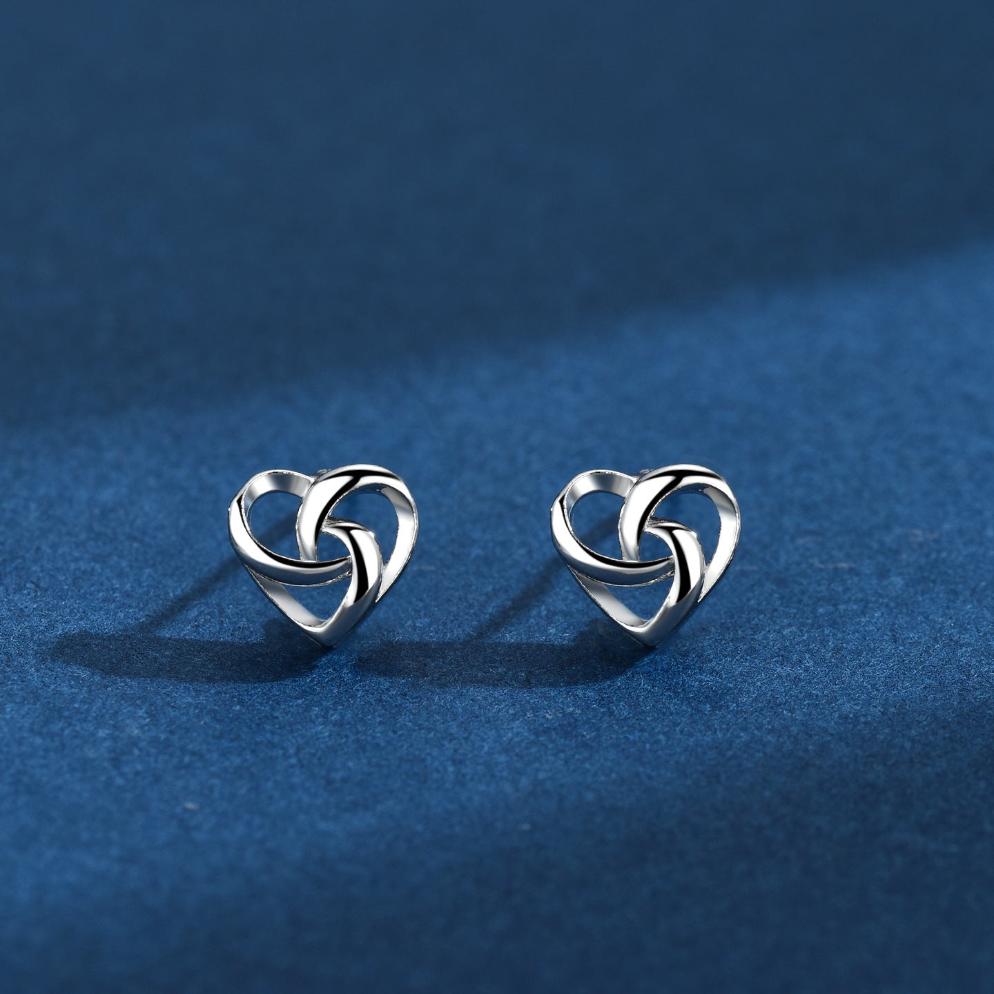 Women's Copper Plated Gold Micro Inlaid Zircon Stud Earrings