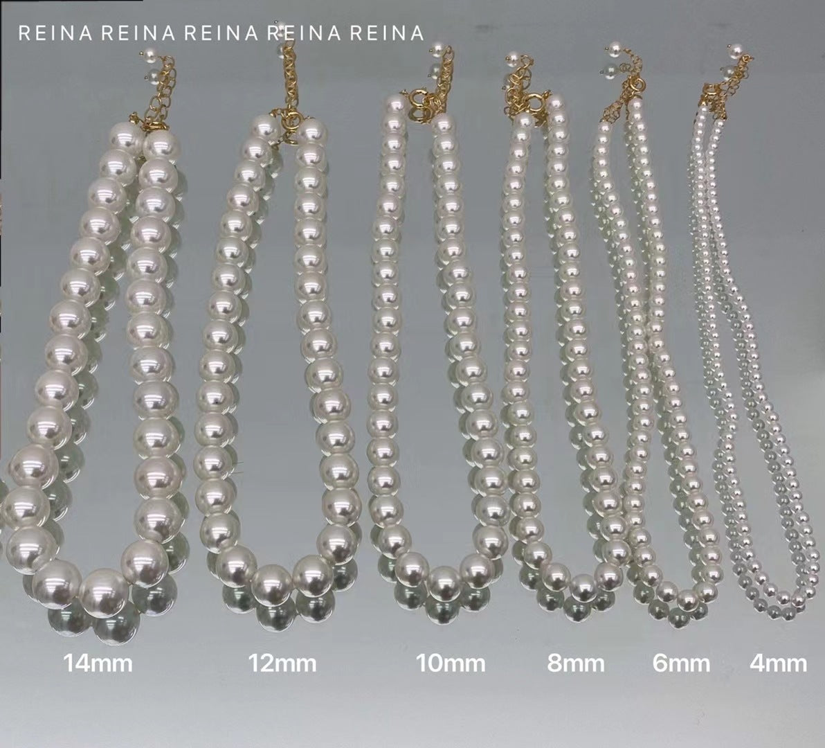 Pearl Clavicle Chain Beaded Single Layer Necklaces