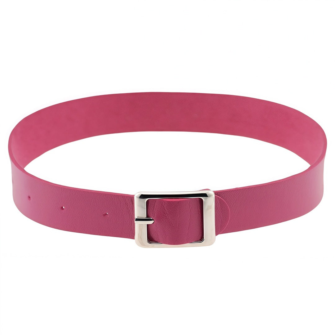 Women's Environmental Protection Leather Vintage Punk Rock Collar Neck Band Clavicle Necklace