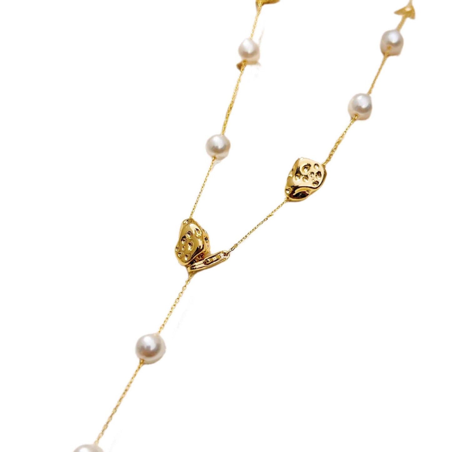 Women's Irregular Beads String Advanced Affordable Luxury Style Clavicle Necklaces