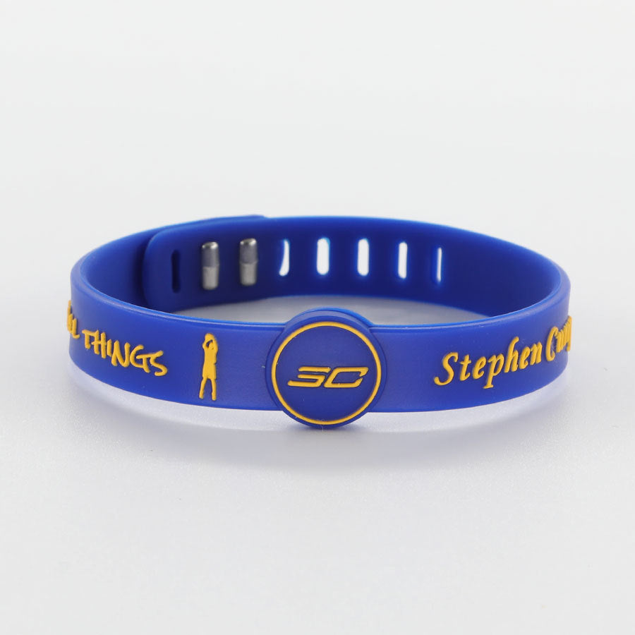 Basketball Adjustable Silicone Rubber Owen Harden Curry James Fans Sports Bracelet
