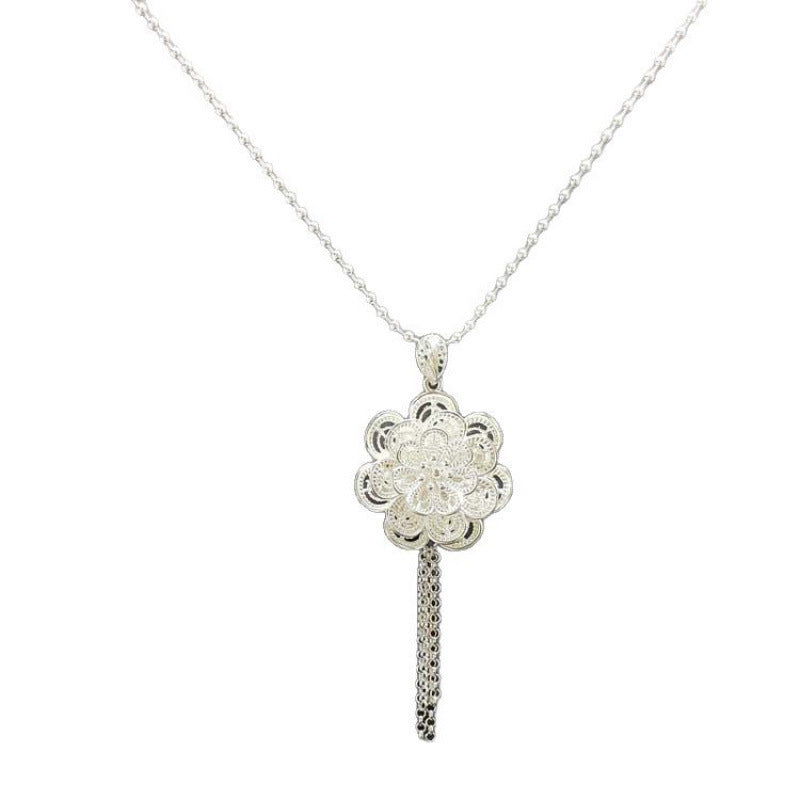 Peacock Sweater Chain Ethnic Style Artistic Exaggerated Necklaces