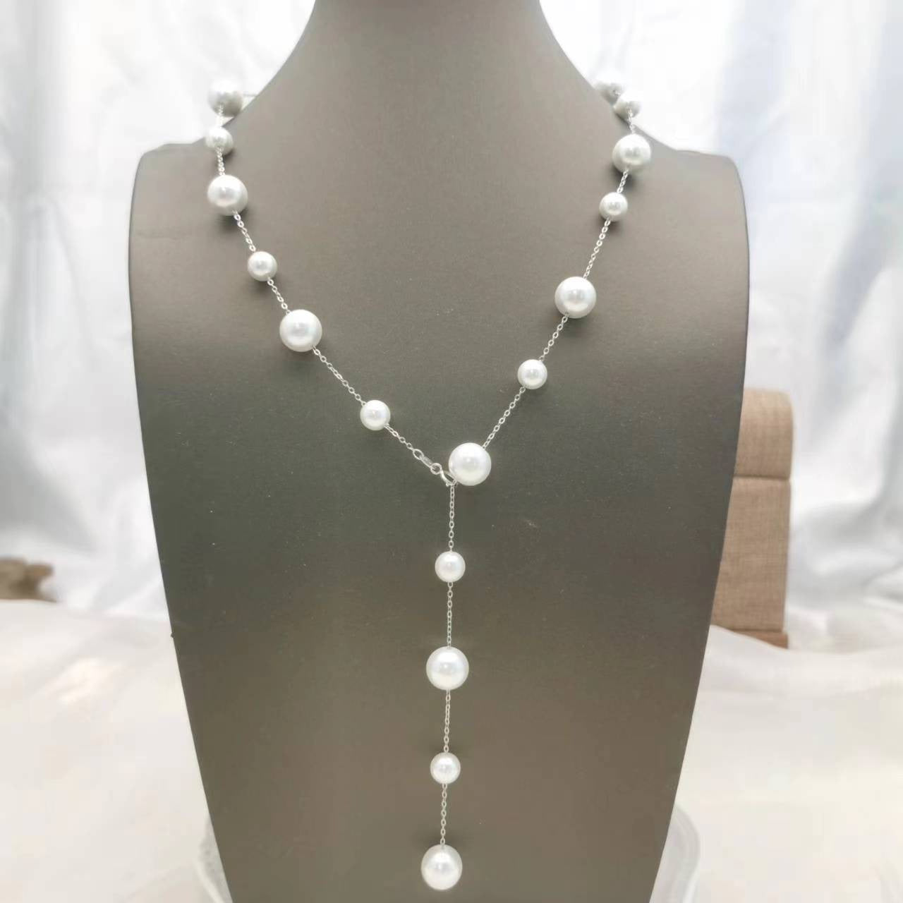Women's Pearl High-grade Ornament Beaded Clavicle Chain Necklaces