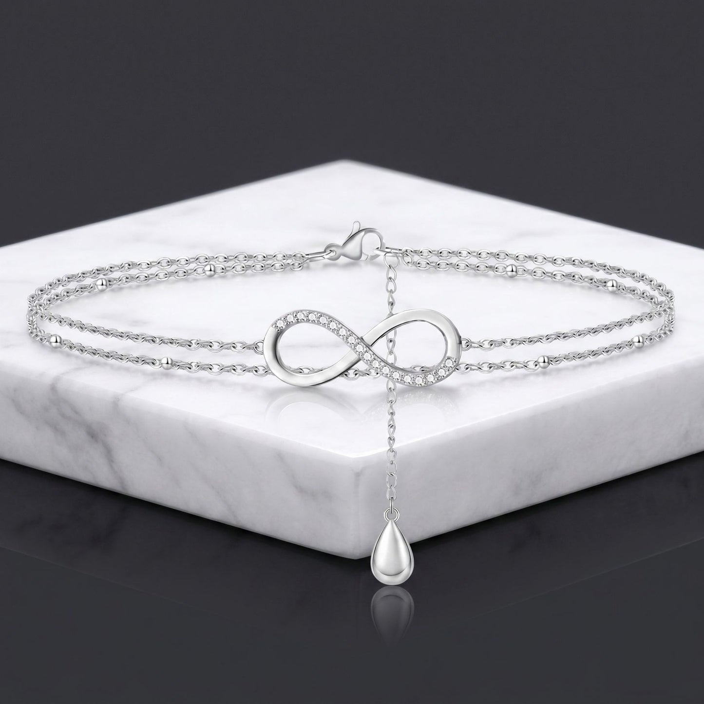 Women's Diamond Retro Personality Unlimited Character Fashion Bracelets