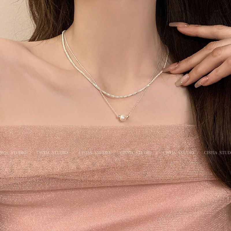 Pearl Design High-grade Light Luxury Clavicle Chain Necklace