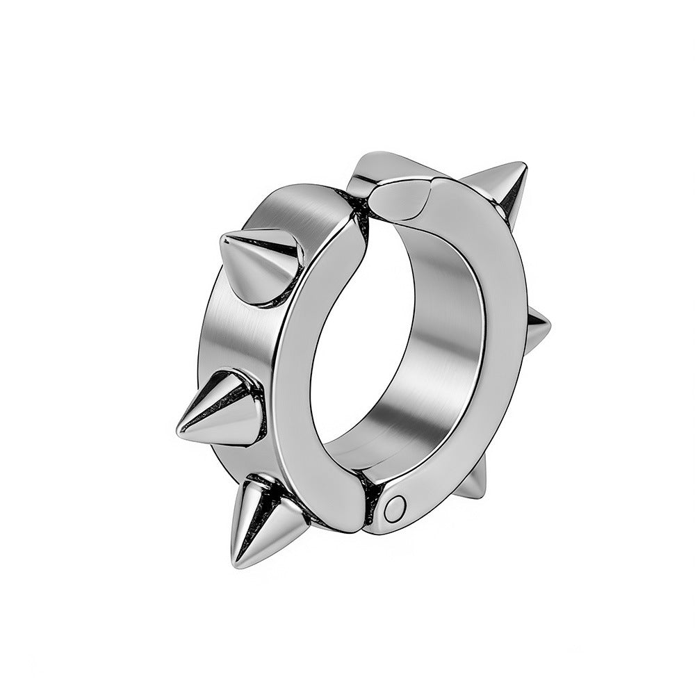 Korean Style Titanium Steel Ear Clips Clip Earrings