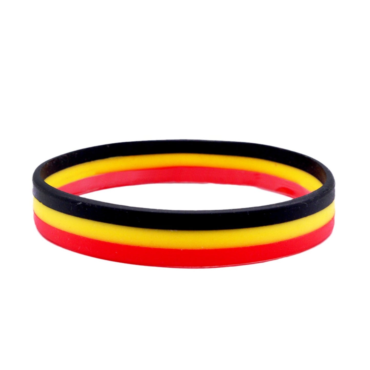 Flag Colorful Silicone Layered World Cup Bracelets