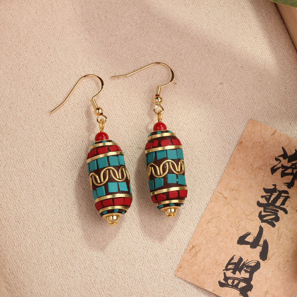 New Attractive Vintage Nepal Simple Design Earrings