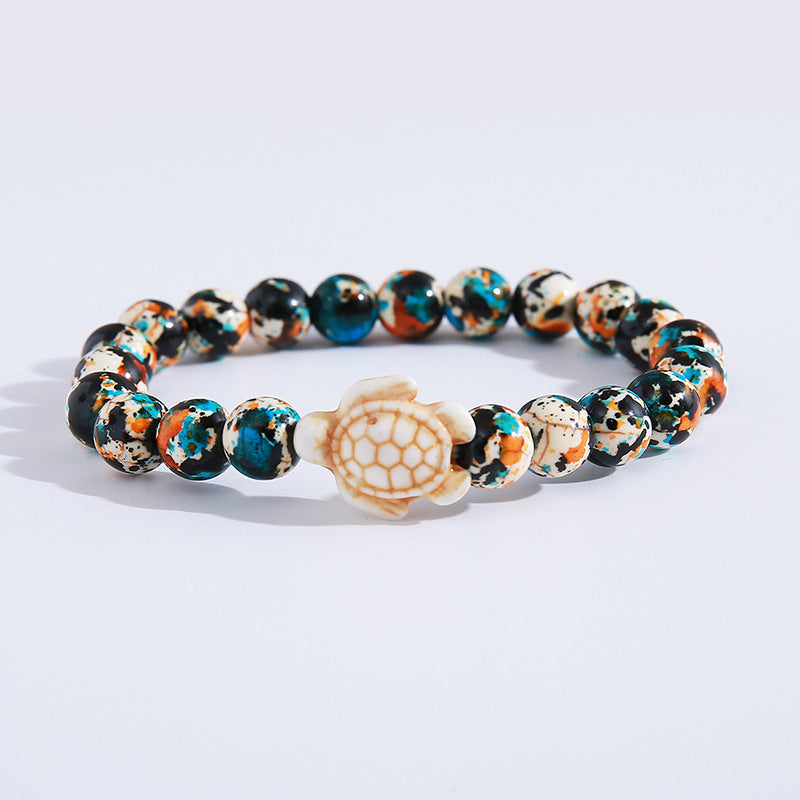 Gender Camouflage Turquoise Niche Ocean Turtle Bracelet