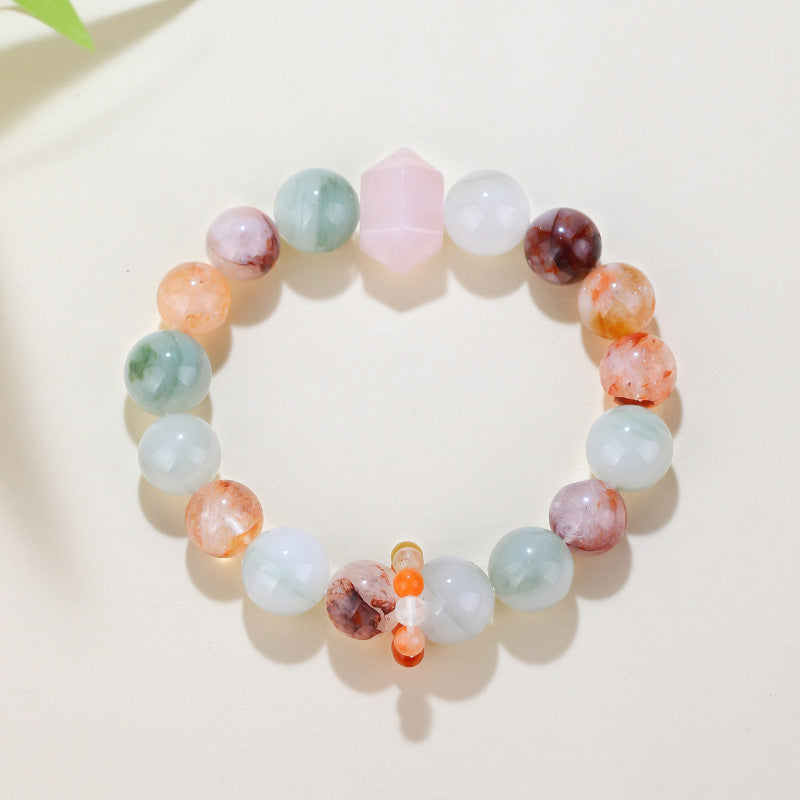Women's & Men's Beaded For To Relieve Anxiety Natural Crystal Lucky Bracelet