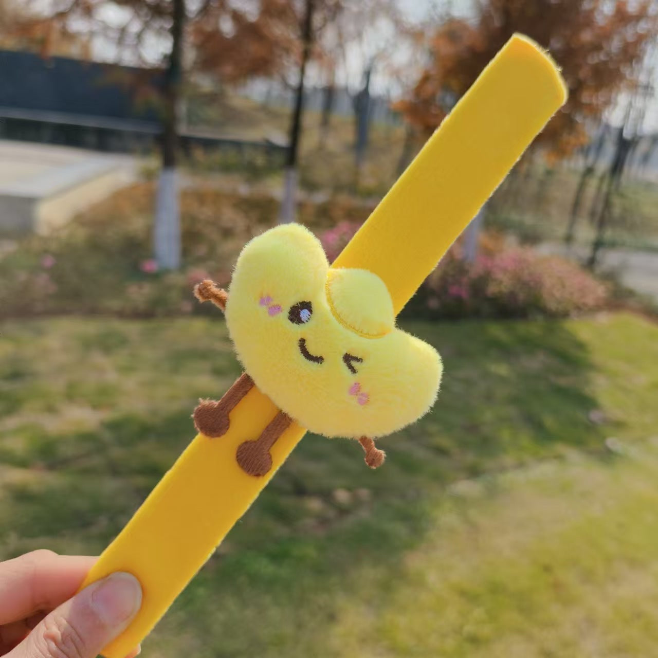 Children's Plush Holiday Gifts Present Wrist Strap Bracelet