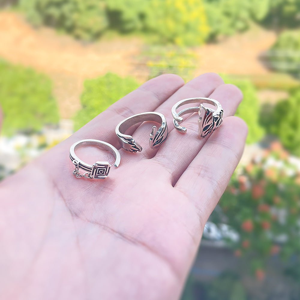 Anime Peripheral Death World Virtual Mask Rings