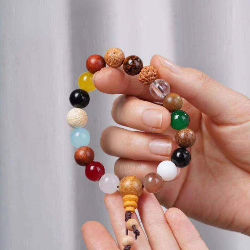 Seeds Beads Hand Toy Colorful Chinese Design Retro Bracelets