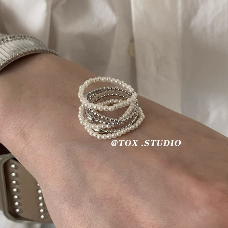 Multilayer Cold Style High-grade Daily Match Rings