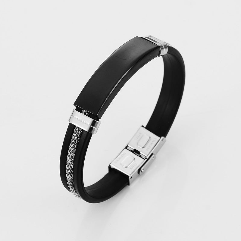 Women's & Men's Korean High-grade Niche Titanium Steel Couple Bracelets